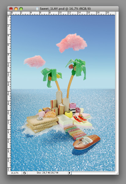 KLM Holland Herald magazine Cover Noclouds - Montage C